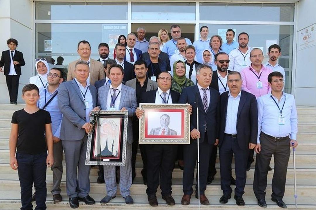 G&ouml;rme Engelliler Resim Sergisi A&ccedil;ıldı