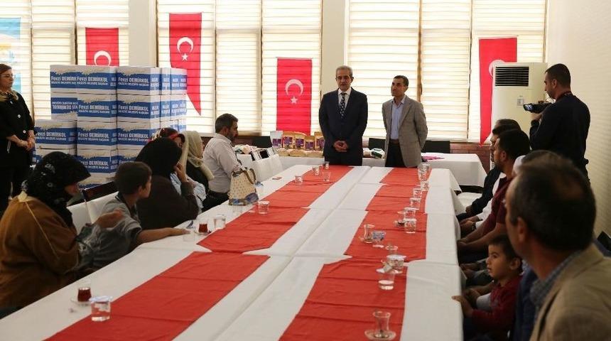 Haliliye &lsquo;den &Ccedil;&ouml;lyak Hastalarına Gıda Yardımı