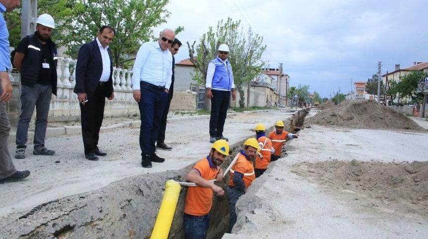 Başkan &Ccedil;alışkan&rsquo;dan İki Mahalleye Doğalgaz M&uuml;jdesi
