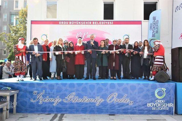 Ordu&rsquo;da Kadınlar İ&ccedil;in &lsquo;el Emeği &Ccedil;arşısı&rsquo; 3