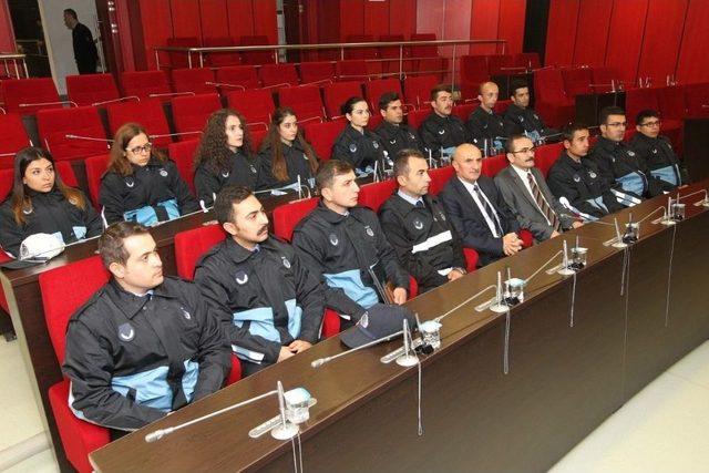 Başkan Köşker, Yeni Zabıtalarla Bir Araya Geldi