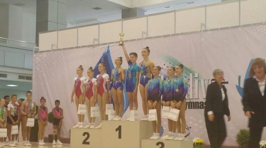 Manisa B&uuml;y&uuml;kşehir&rsquo;in Cimnastik&ccedil;ileri D&uuml;nyada Da Durdurulamıyor