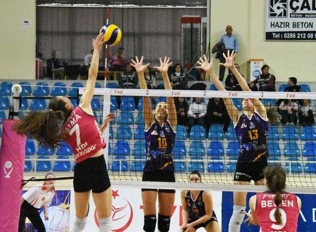 Vestel Ven&uuml;s Sultanlar Ligi: &Ccedil;anakkale Belediyespor: - Bursa B&uuml;y&uuml;kşehir Belediye: 3