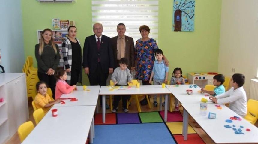 Başkan Albayrak Minik &Ouml;ğrencilerle Bir Araya Geldi