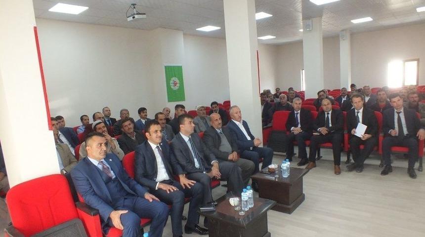 Malazgirt&rsquo;te Bilgilendirme Ve Değerlendirme Toplantısı