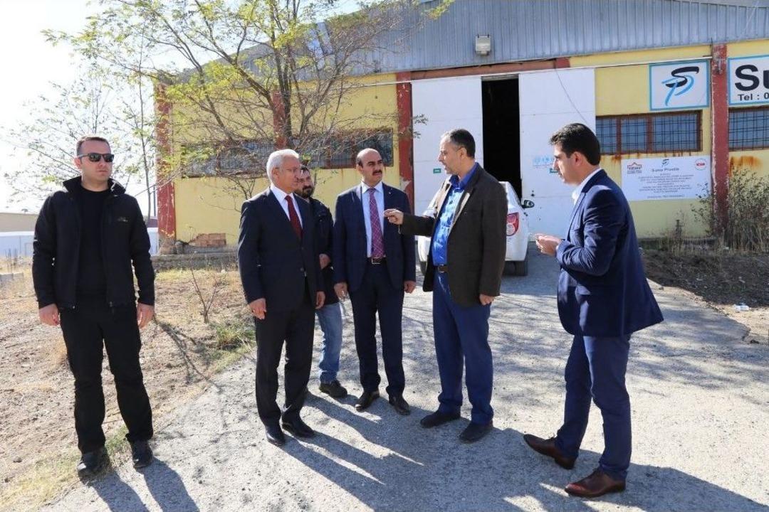 Başkan Başsoy&rsquo;dan Organize Sanayi B&ouml;lgesine Ziyaret