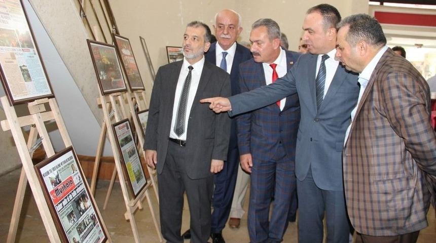 Yerel Basında 15 Temmuz Manşetleri Sergisi