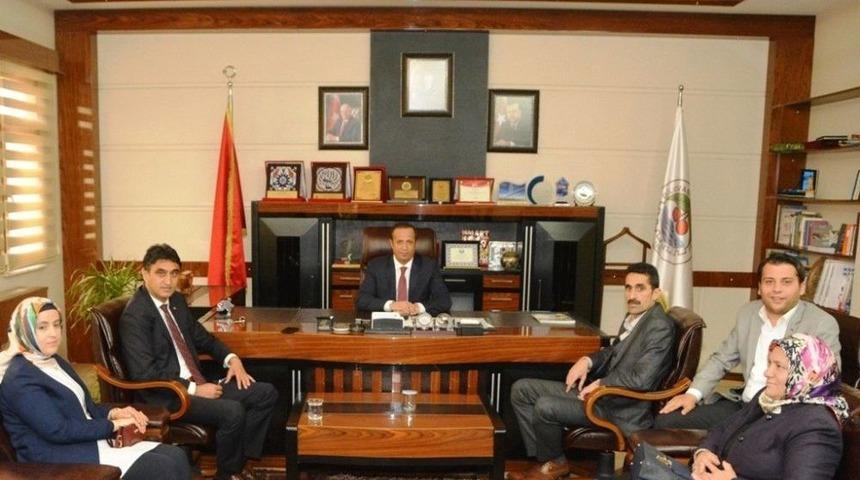 Ak Parti İl&ccedil;e Y&ouml;netiminden Başkan Toltar&rsquo;a Ziyaret