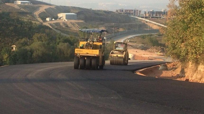 Ko&uuml; Diş Hekimliği Fak&uuml;ltesi Hastanesi Yolunun Yapımı S&uuml;r&uuml;yor