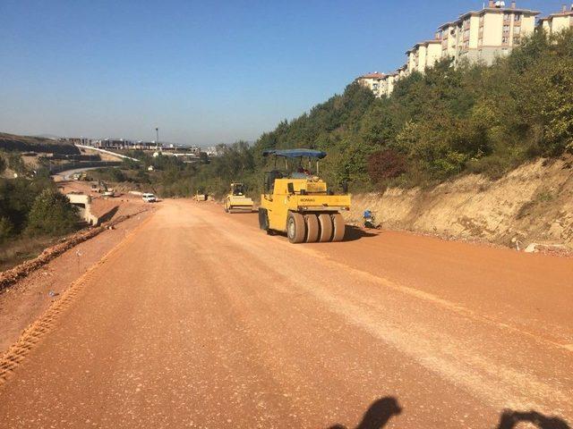 Koü Diş Hekimliği Fakültesi Hastanesi Yolunun Yapımı Sürüyor