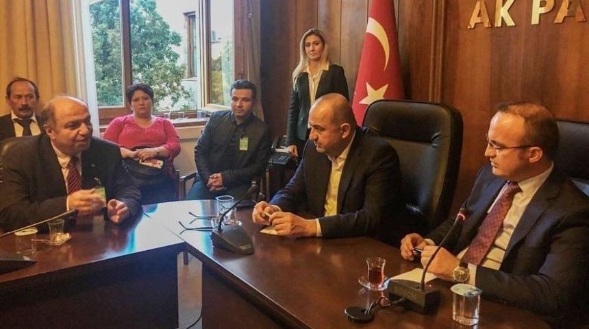 Turan Ve Gider Muhtarları Ağırladı