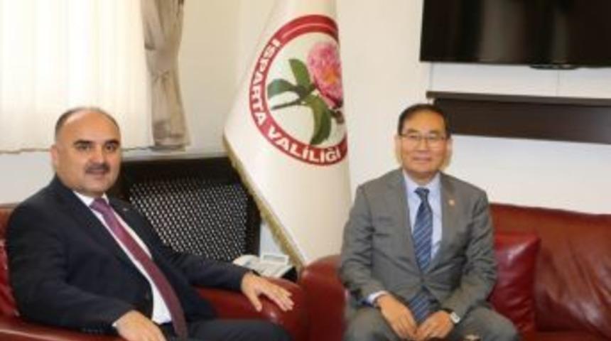 Güney Kore Büyükelçisi, Isparta’da