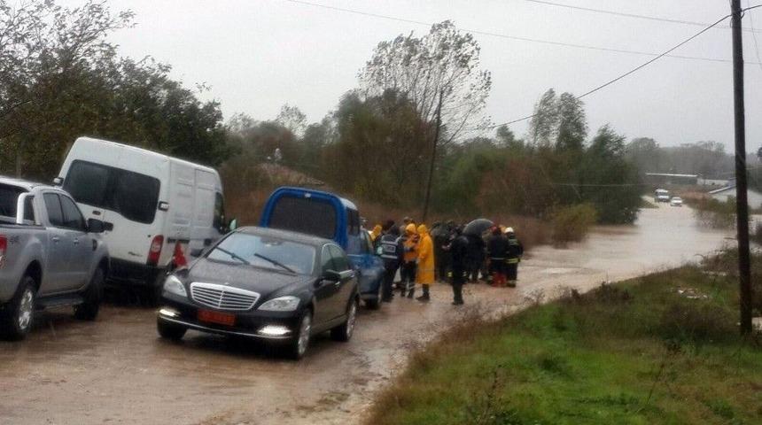 Tekirdağ&rsquo;da Sel: Askeri Ara&ccedil; Sele Kapıldı, 1 Asker Kayboldu