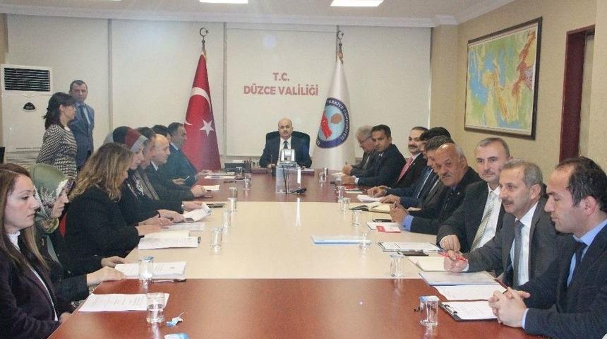 Kadim Toplantısı Vali Başkanlığında Yapıldı