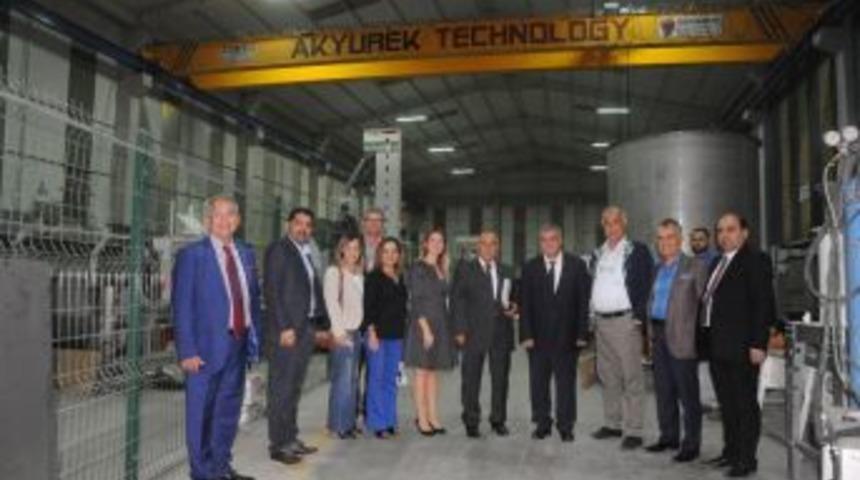 Çukurova Sifed Üyeleri Akyürek Teknoloji’de İncelemelerde Bulundu