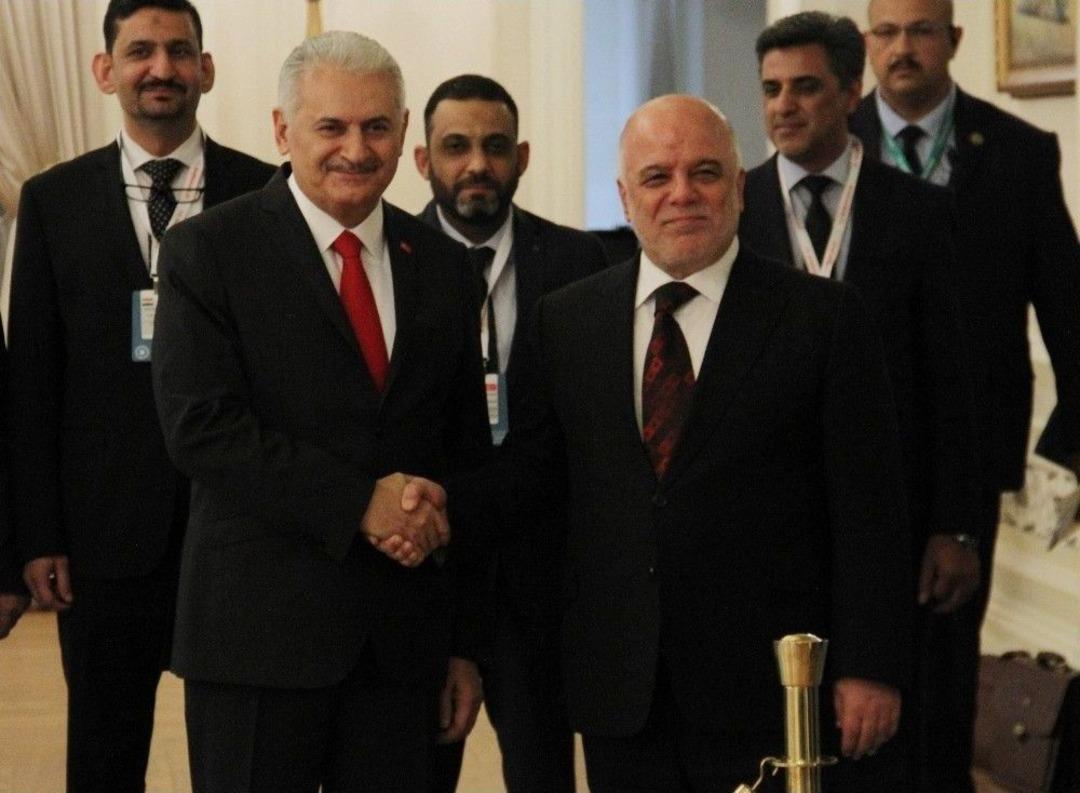 Başbakan Yıldırım, Irak Başbakanı İbadi&rsquo;yi Resmi T&ouml;renle Karşıladı