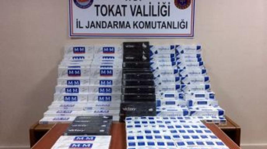 Tokat&rsquo;ta Su Kolisine Gizlenmiş 3 Bin Paket Ka&ccedil;ak Sigara Ele Ge&ccedil;irildi