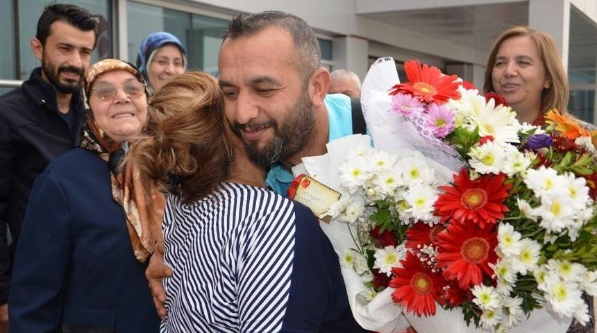 Ampute Milli Takımı Kalecisi Selim Karadağ&rsquo;a Muhteşem Karşılama