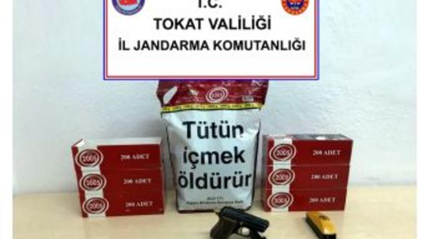 Tokat&rsquo;ta &Ccedil;ocuklara Sigara Satan Şahsa Jandarmadan Operasyon