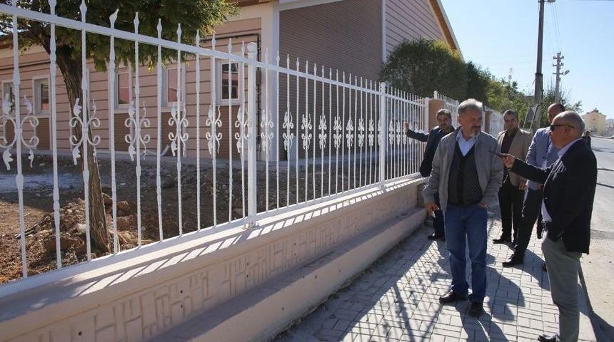 Başkan &Ccedil;alışkan, Yapımı Tamamlanan Hanımlar Spor Ve K&uuml;lt&uuml;r Merkezini İnceledi