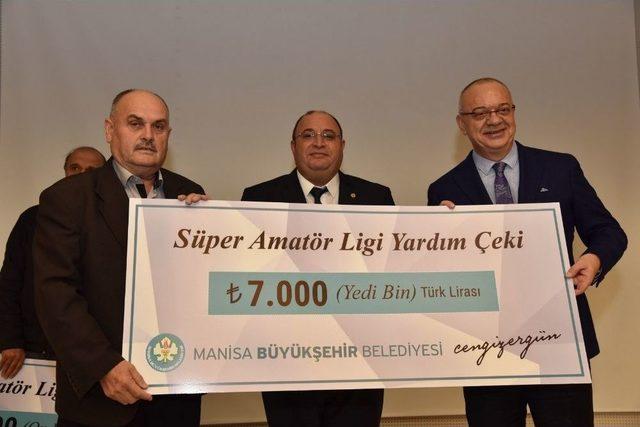 Manisa’da Amatöre 3 Yılda 3 Milyon 718 Bin 886 Lira Destek