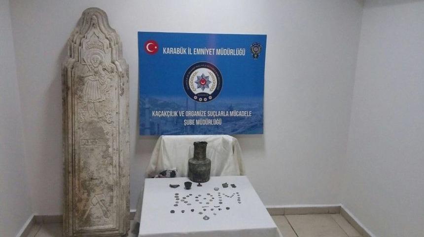 Karab&uuml;k&rsquo;te Tarihi Eser Operasyonu