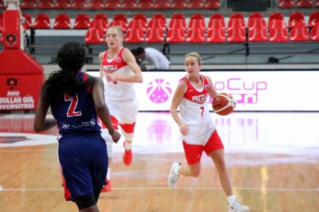 Eurocup Kadınlar: Ag&uuml;: 67 - Basket 90 Gdynia: 62