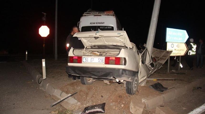 Bu Kazada Tek Yaralı Var.