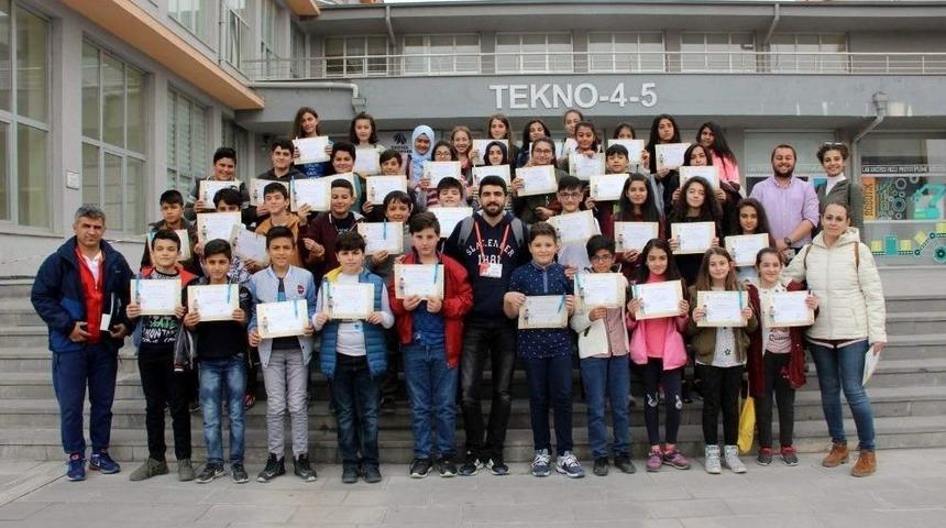 &Ccedil;ocuklar &rsquo;yarını Kodlayanlar&rsquo; Projesi İle Erciyes Teknopark&rsquo;ta Buluştu