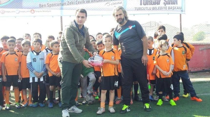 Türkiye 2’ncisi Minik Futbolculara Başkan Şirin’den Destek