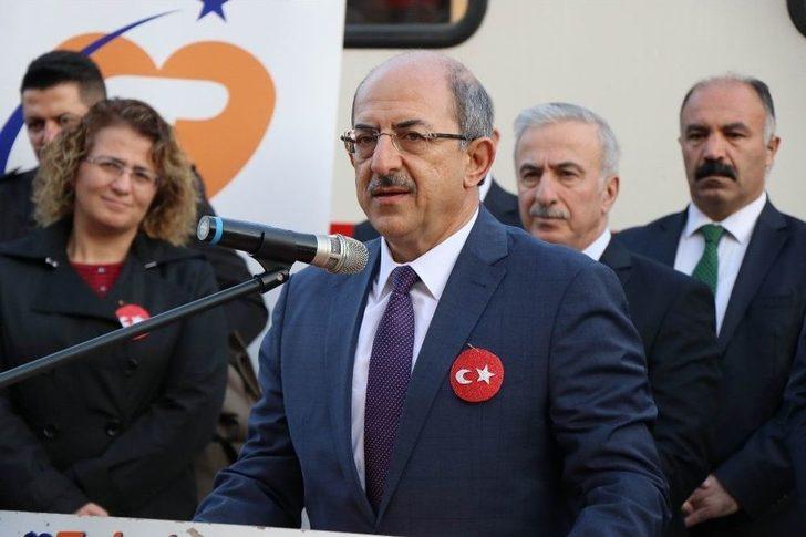 Tekden Cumhuriyet Eğitim Treni Sivas’a Uğurlandı G5