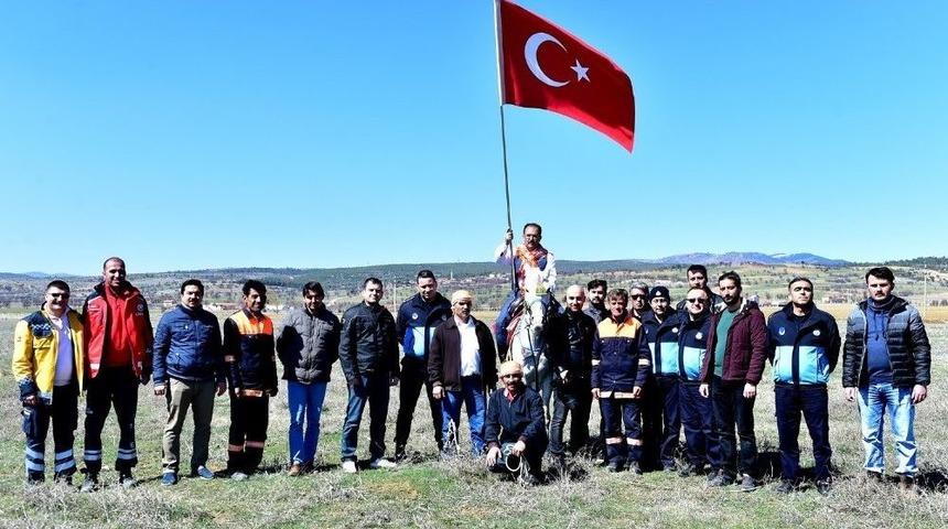 Uşaklı Cirit Kul&uuml;pleri, Şampiyonaya Uğurlandı