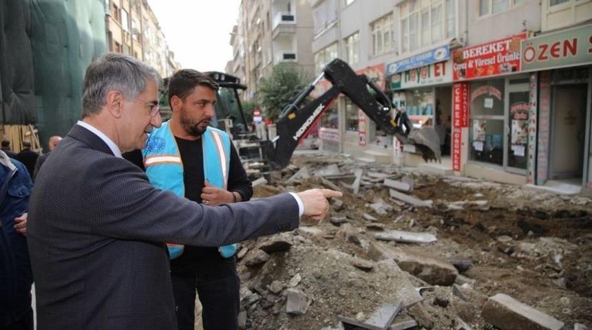 Başkan Yanılmaz, &Uuml;st Yapı &Ccedil;alışmalarını İnceledi