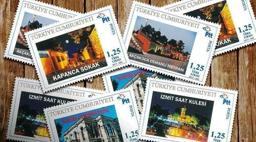 İzmit&rsquo;in G&uuml;zellikleri Posta Pulunda