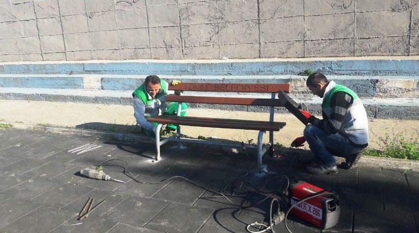 İzmit&rsquo;te Parklar Bakımdan Ge&ccedil;iyor