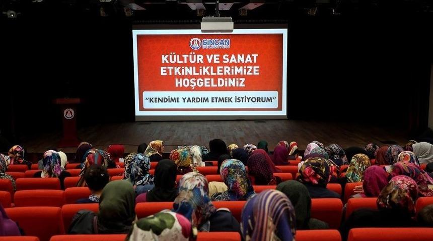 Sincan Belediyesi Seminerlerle Vatandaşı Bilin&ccedil;lendiriyor