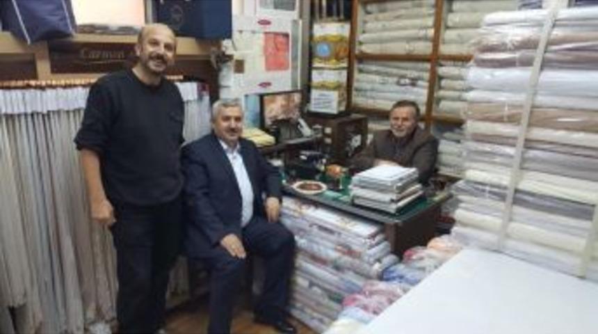 Başkan Baran, Esnaflarla Bir Araya Gelmeyi S&uuml;rd&uuml;r&uuml;yor