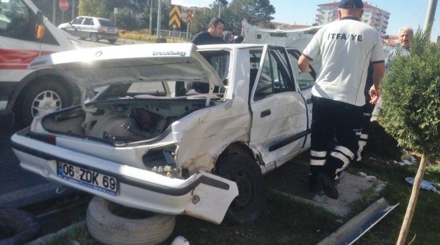 &Ccedil;orum&rsquo;da Trafik Kazası: 6 Yaralı