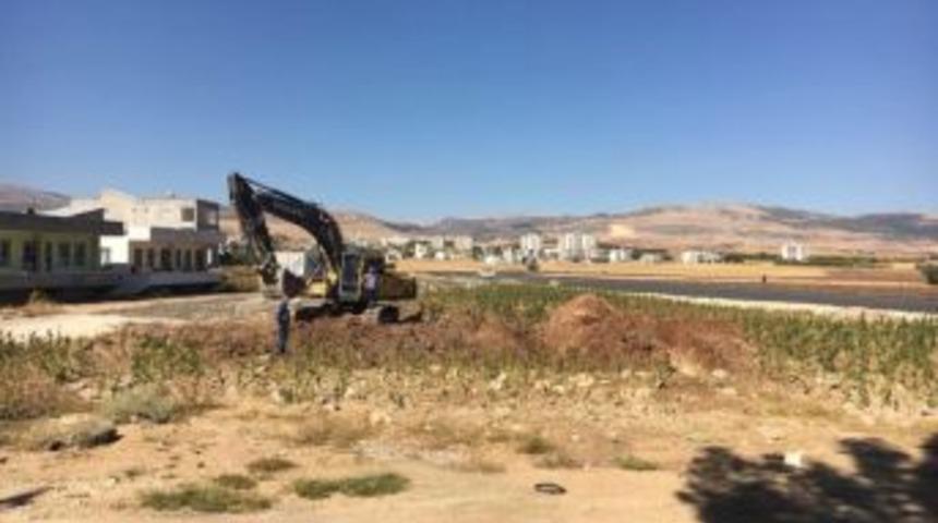 Siteler Mahallesi Taziye Evi İ&ccedil;in İlk Kep&ccedil;e Vuruldu