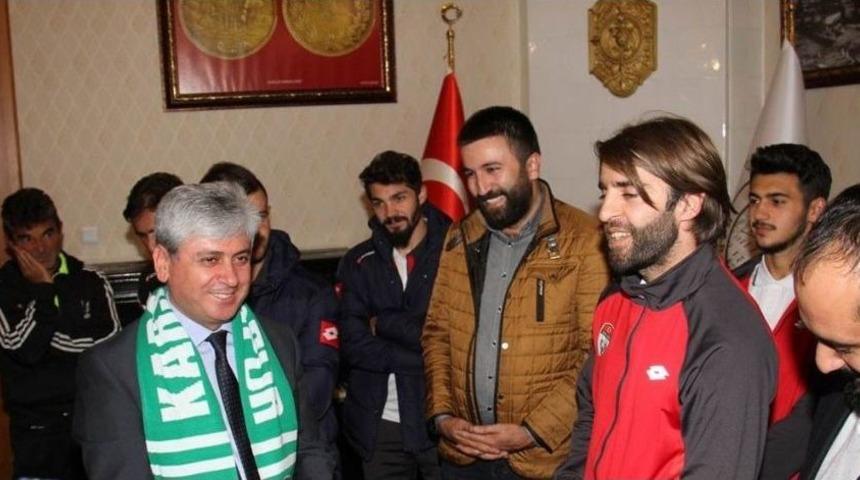 Kars36 Spor&rsquo;dan Vali Doğan&rsquo;a Anlamlı Ziyaret