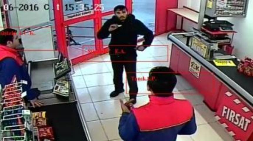 Bı&ccedil;akla Marketten Yağma Yapan Zanlı Tutuklandı