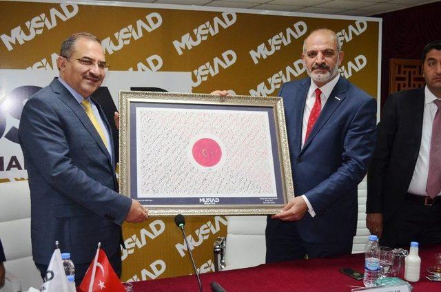 Müsiad ‘dost Meclisi’nin Konuğu Vali Kaban Oldu