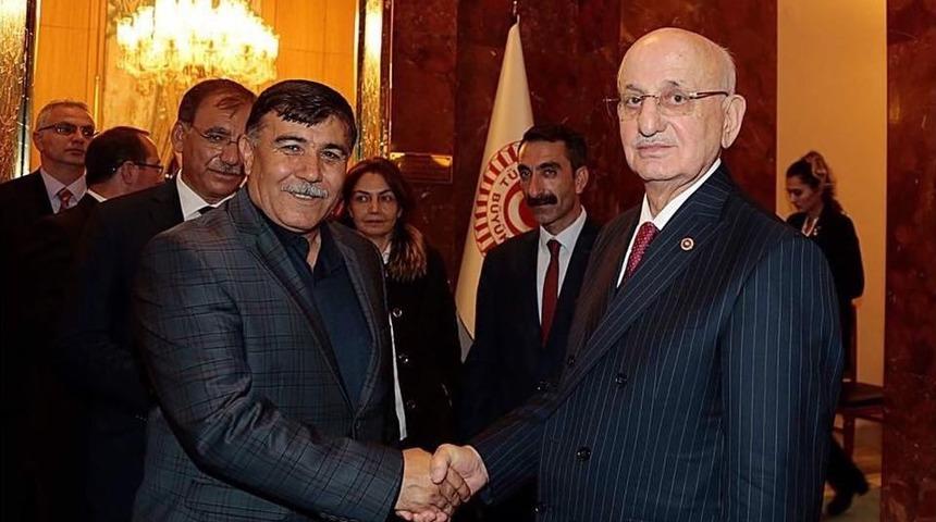 Başkan Mustafa Koca&rsquo;dan Tbmm Başkanı Kahraman&rsquo;a Ziyaret