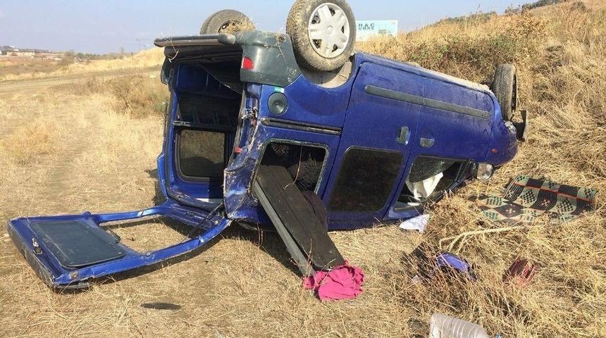 Turgutlu&rsquo;da Trafik Kazası: 1 Yaralı