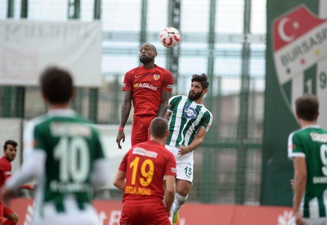 Ziraat T&uuml;rkiye Kupası: Yeşil Bursa: 1 - Kayserispor: 2