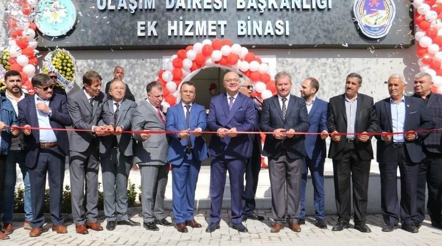 Manisa B&uuml;y&uuml;kşehir Ulaşım Dairesine Modern Ek Bina