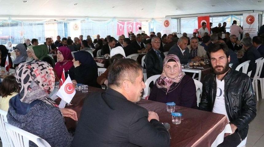 Gazi Ve Şehit Aileleri Bir Araya Geldi