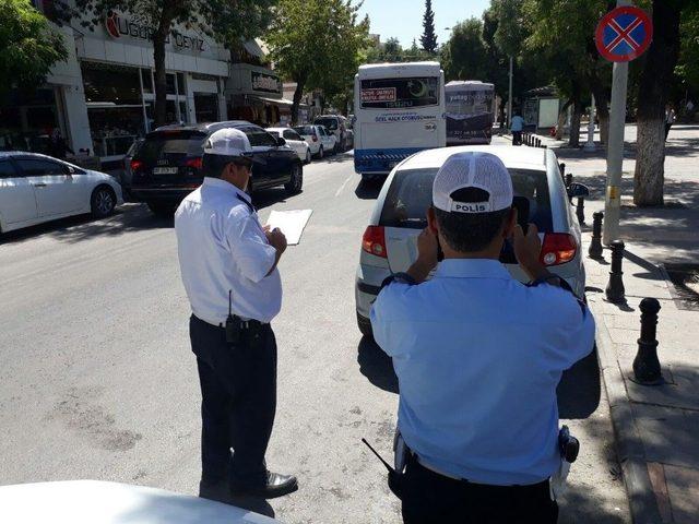 Gaziantep’te Trafikte Zabıta Polis İşbirliği