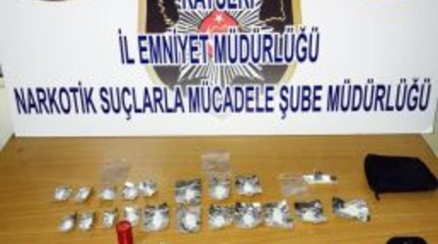 Kayseri&rsquo;de Uyuşturucu Operasyonu