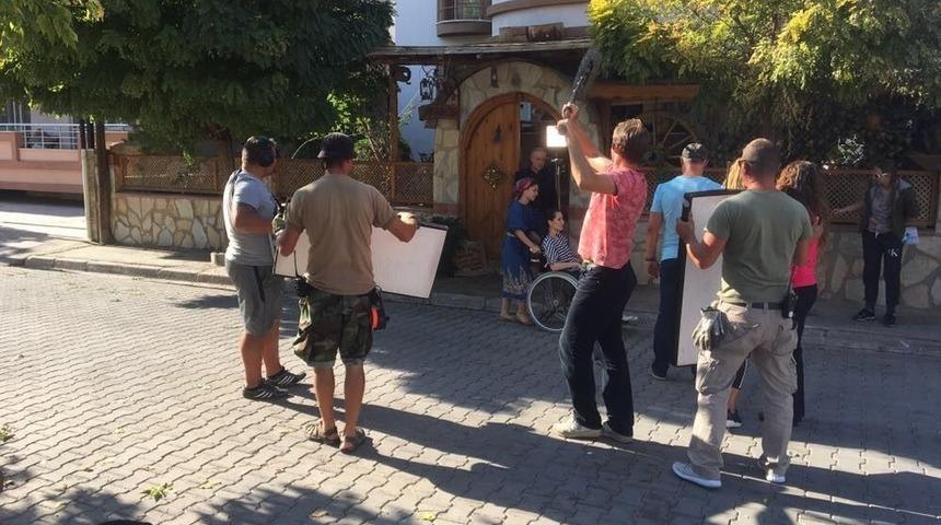 Ukraynalılar Milas’ta Dizi Çekiyor